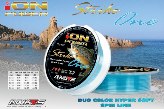 Флюорокарбоновая леска Awa-Shima Ion Power Strike One  150м 0.18mm