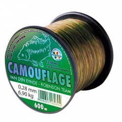 Флюорокарбоновая леска ROBINSON Camouflage Carp 600 метров 0,305 mm