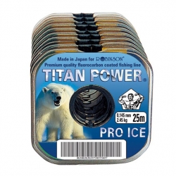 Леска зимняя  Titan Power Pro Ice 25м