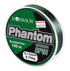 Плетенка  Robinson Phantom Green Spin 100метров 0,20 mm