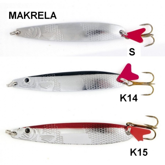 Блесна ROBINSON колебалка MAKRELA / MACKEREL