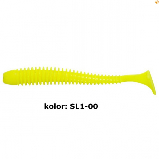 Силиконовая съедобная приманка  Ripper Wasabi 93 mm