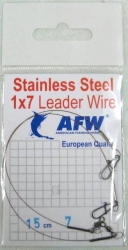 Поводок AFW AMERICAN FISHING WIRE 1 x 7 leader wire 10см 5кг