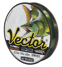 Леска Balsax VECTOR  100M 0.20mm тонущая