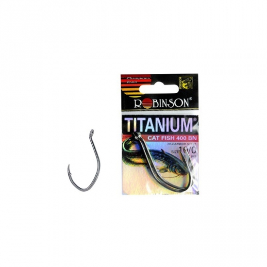 Крючек Robinson TITANIUM Cat Fish 400 BN 4/0