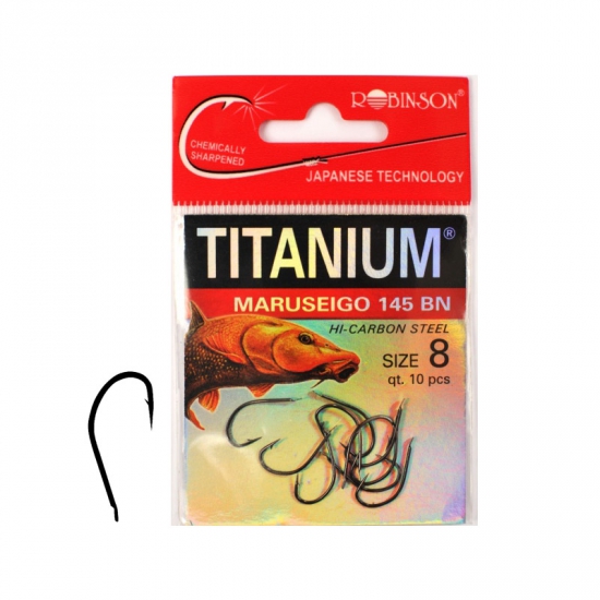 Крючек Robinson TITANIUM® 245 BN Pro Barbel 02
