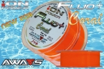 Леска Awa-Shima Ion Power  FLUO+CORAL  2шпули по 300метров (600м). 0,286мм