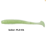 Силиконовая съедобная приманка  Ripper Wasabi 93 mm